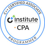 C++ Certified Associate Programmer Badge